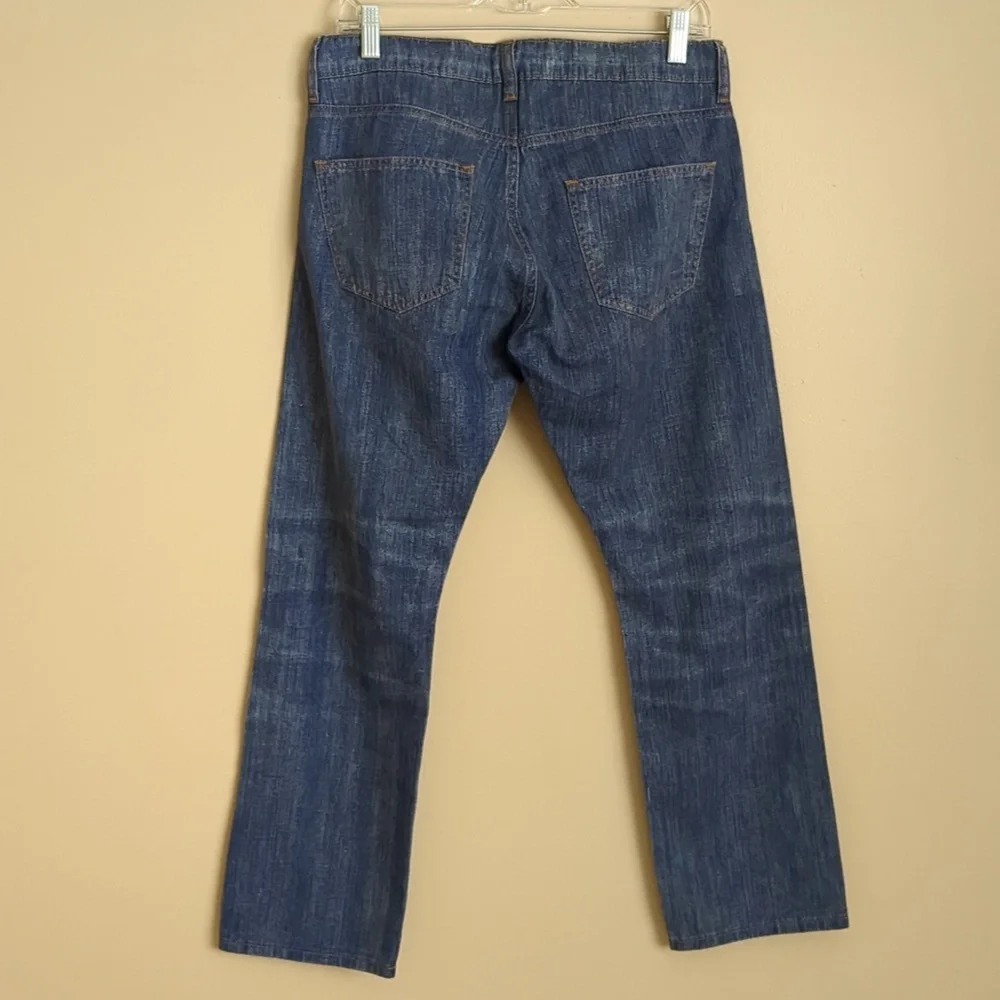30 Wrangler Blue Denim Jeans Casual Basic Autumn Solid Color Lightweight
